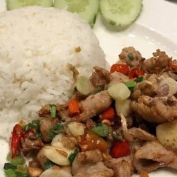 ร้าน จ๊ะจ๋า อาหารตามสั่ง ปลายนา