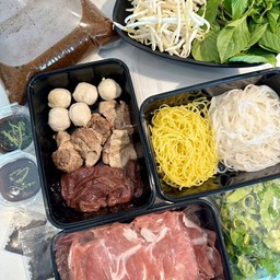 H2 เซ็ตหม้อไฟหมูดำคุโรบูตะ