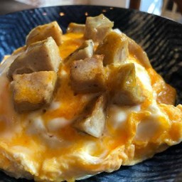 ข้าวไข่ข้นหมูยอ