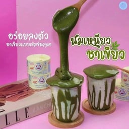 นมเหนียว ชาเขียว