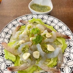 กุ้งแช่น้ำปลา