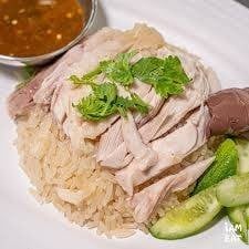ข้าวมันไก่ต้ม