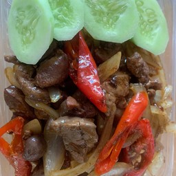 ข้าวผัดพริกอ่อน