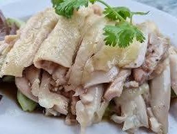 ไก่ต้มสับ+ข้าวมันเปล่า2ถ้วย