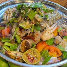 ตำถาดทะเล 3 อย่าง