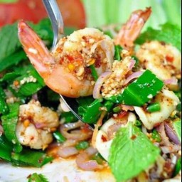 Cooked Shrimp Larb