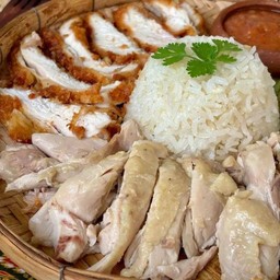 ข้าวมันไก่ทอด