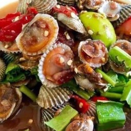 พล่าหอยแครง