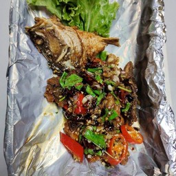 ปลากะพงพริกไทยดำM