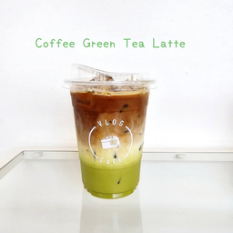 คอฟฟี่กรีนที ลาเต้ เย็น