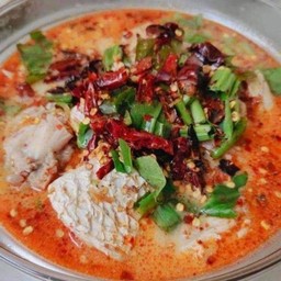 กะพงต้มยำน้ำข้นXL