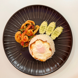 ข้าวผัดกะเพราทะเล