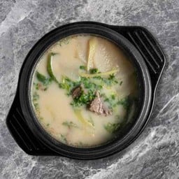 Milky Beef Bone Soup