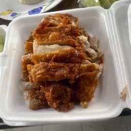 ไก่ทอดสับจานใหญ่