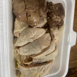 ไก่สับจานใหญ่+ตับ