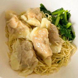 บะหมี่เกี๊ยวกุ้ง + เกี๊ยวหมู