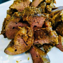 ตับไก่คั่วทรงเครื่อง