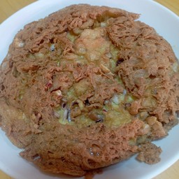 ไข่เจียวปลาหมึกสับ2ฟองเป็นกับข้าว