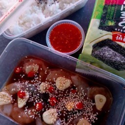 Set Pickled Shrimp In Soy Sauce