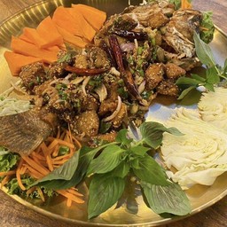 ลาบปลากะพงXL