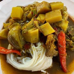 ขนมจีนแกงไตปลาว่าหรอยแรงใต้