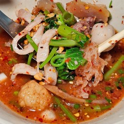 ก๋วยเตี๋ยวเย็นตาโฟต้มยำ