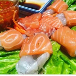Salmon Wrapped Shrimp