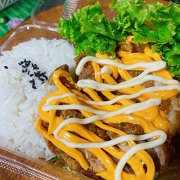 ไก่กรอบ+ซอสชีส