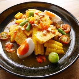 ตำข้าวโพดไข่เค็ม