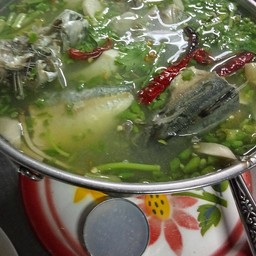 ปลาทูต้มยำ หม้อ