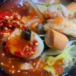 ชาบู 9 ไม้  มีผักมีเส้น  แซ่บๆ  สุกี้ชาบูน้ำดำ 119