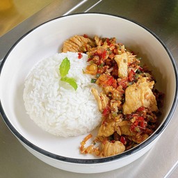 ไก่ชิ้น ผัดพริกเกลือ