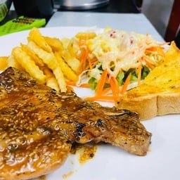 พอร์คชอปหมูงาBBQ