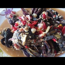 ยำปูใส่ปลาร้า