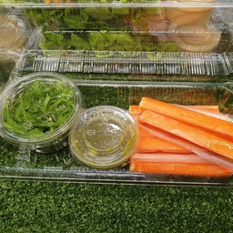 (Set S) ปูอัดและยำสาหร่าย (D55)