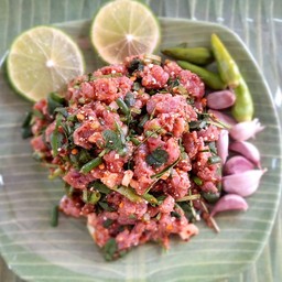 ก้อยเนื้อมะนาว