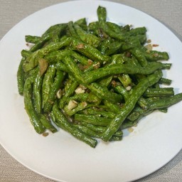 ผัดถั่ัวแขก