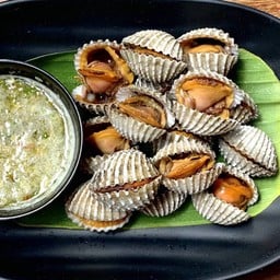 หอยแครงลวก (10 วินาที )