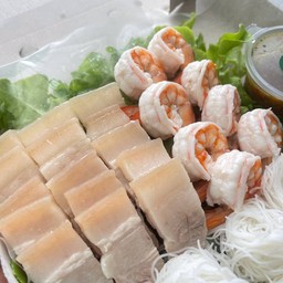 ชุดแฟมิลี่ สามชั้น+กุ้ง