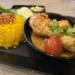 ข้าวหมกแกงกะหรี่ไก่