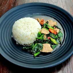 เจ๊ทร กะเพรา อาหารตามสั่ง ป่าหมาก