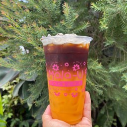 อเมริกาโน่น้ำส้ม (กาแฟสด น้ำส้มคั้นสด)