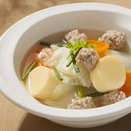 ต้มจืดเต้าหู้หมูสับ