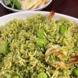 ข้าวผัดพระอินทร์กุ้ง ใส่สะตอ (จานเล็ก)