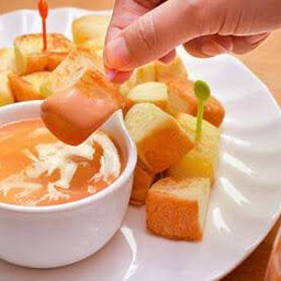 สังขยาวนิลานมสด(สีส้ม)