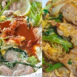 สุกี้แห้ง น้ำ หมูไก่เนื้อ