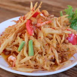 ส้มตำทอด