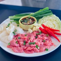 ซอยจุ๊เนื้อชุดใหญ่  (ไม่มีตับ)