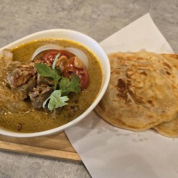 โรตี+แกงกะหรี่เนื้อ