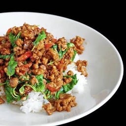 ข้าวกะเพราหมูสับ